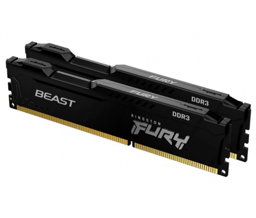 KINGSTON Fury Beast DDR3 1600MHz CL10 8GB Black Kit2