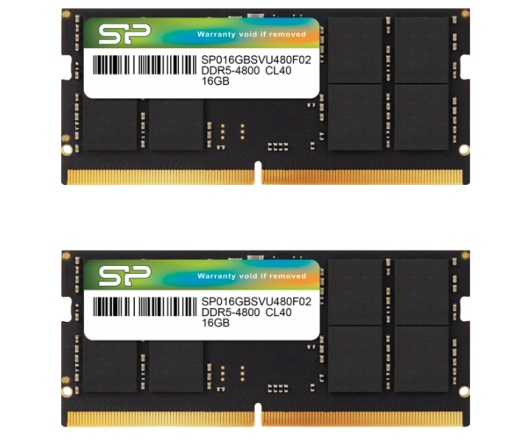 SILICON POWER DDR5 SO-DIMM 4800MHz CL40 32GB Kit2 (2x16GB)