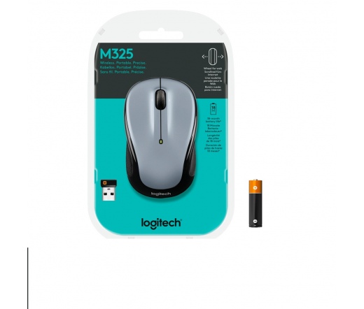 LOGITECH M325s világos ezüst