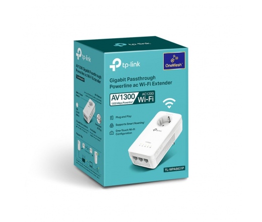 TP-LINK TL-WPA1300P AV1300 Gigabit Passthrough Powerline ac Wi-Fi Kit