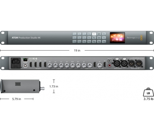 BLACKMAGIC DESIGN ATEM Production Studio 4K