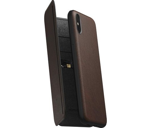 Nomad - Tri-Folio Leath Rustic Brown (iPhone XS MAX)