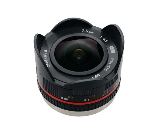 SAMYANG 7,5mm f/3.5 IF MC Aspheric (Micro 4/3) fekete