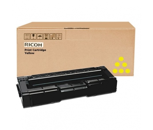 Toner Ricoh Type 310 SP C231N/C232DN/C231SF/C232SF nyomtatókhoz (407639, sárga, 2,1k)