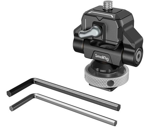 SmallRig Drop-in HawkLock mini Quick Release Monitor Mount with Cold Shoe 3514