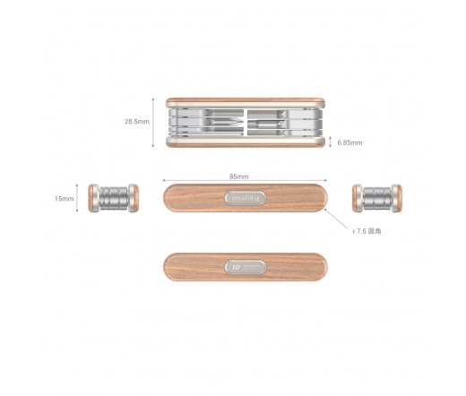 SMALLRIG 10-Year Anniversary Edition Folding Screwdriver Kit TC2400