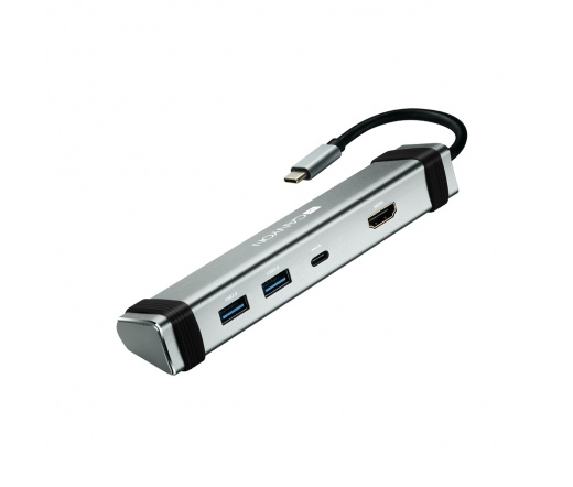 Canyon CNS-TDS03DG 4-in-1 USB Type C Multiport Hub Space Grey