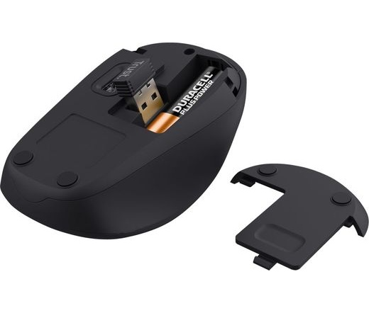 TRUST Yvi+ Silent Wireless Mouse Eco - red