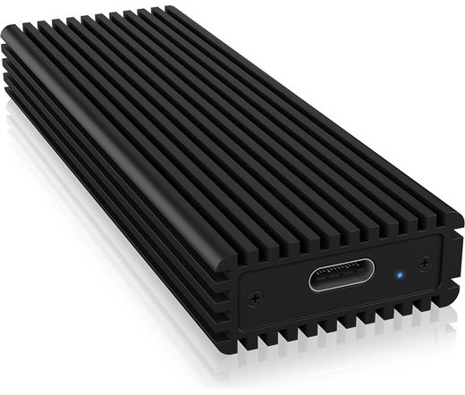 IcyBox External enclosure for M.2 NVMe ICY BOX SSD USB-C 3.1 Black