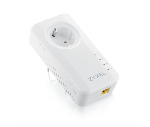 ZYXEL PLA6457 G.hn 2400 Mbps Wave 2 Powerline Pass-thru Gigabit Ethernet Adapter Twin Pack