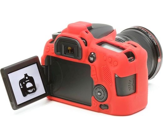 EASY COVER Camera Case Canon EOS 70D Piros