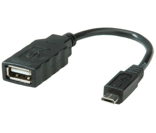 Cable ROLINE USB OTG 0.15 m