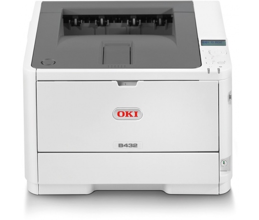 PRINTER OKI Lézer LED B432DN fekete